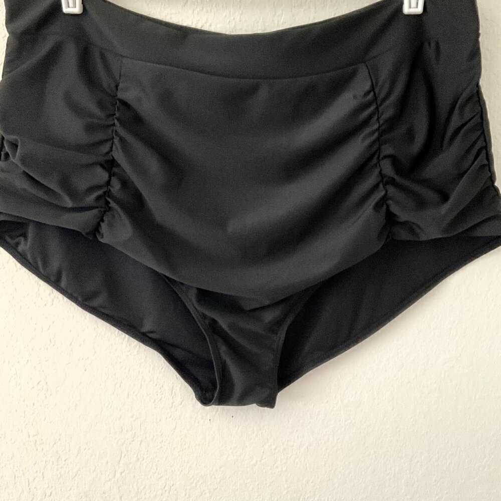 NEW DANIFY Plus High Waisted Swimsuit Bottoms Size 24 - Picture 4 of 9
